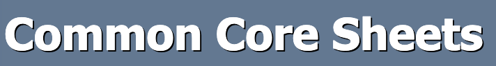Common Core Sheets's Logo
